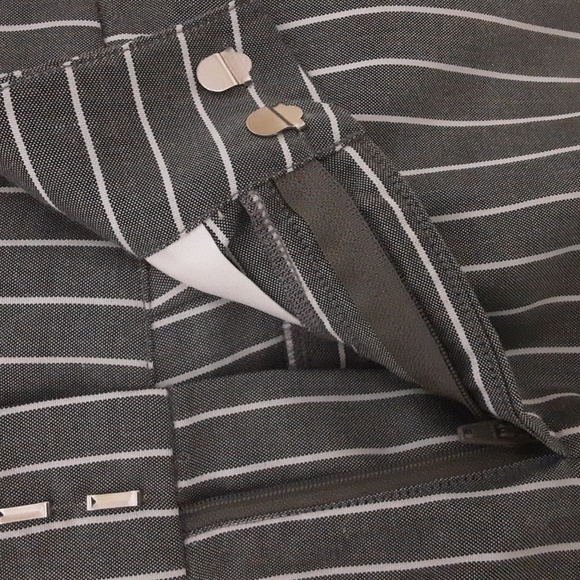 THML Anthropologie women stripped dray short XS casual beach vacation retro Y2K - Picture 4 of 6